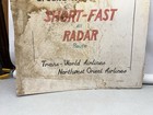 Vintage 1958 Twa Nwa Airlines Advertisement Sign Trans World Northwest Orient