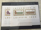 Germany Ddr Complete Year 1965 Set W  Blocks Mint Never Hinged Mnh German Stamps