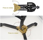 Cashbeat Folding Alto tenor Saxophone Stand  Adjustable Sax Holder With Portable