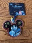 2024 Walt Disney World Four Parks Icons Castle Double Sided Ornament New