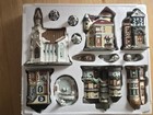 Vintage1994 Traditions 40 Piece Christmas Victorian Village Set Almost Complete 