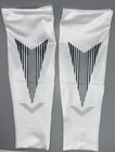 Nike Oregon Ducks Track Pe Women   s Medium White Calf Leg Sleeves X   s 2 Brand New