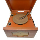Vintage Emerson Model 521 Portable Record Player Tube Turntable Parts See Video