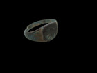 An Ancient Bronze Medieval byzantine Era Signet Ring  Detector Finds Artifact