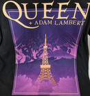 Queen And Adam Lambert Rhapsody Tour Japan 2020 T Shirt Black Medium Tokyo