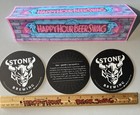      25  Stone Brewing Beer Coasters  Gargoyle Bar Coaster Lot D3 Double Sided