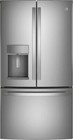 Ge Profile - 22 1 Cu  Ft  French Door Counter-depth Refrigerator With Hands-free