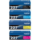 Brother Tn227 High Yield Toner Black cyan magenta yellow Set Of 4   sealed Box    