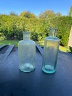 Panelled Medicine Bottles Dug From Pioneer Dump 1840 -1850 s Neat Pair