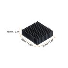Meccanixity 1pcs 50x50x15mm Heatsink Aluminum Radiator Heat Sink Cooling With   