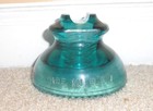 Nice Aqua Cd 241 Hemingray Glass Insulator  w 