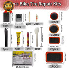 Bike Tire Repair Kit 80 Pcs Bike Tube Patch Kit With Bike Tire Levers  Bike     
