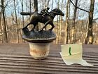 Blanton   s Bourbon Horse Bottle Stopper - Multiple Letters Available Individually