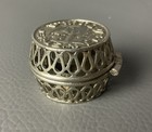 Vtg Metal  Judaica Travel Candlesticks Mini Pocket israel Jewish Jerusalem