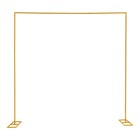 Wedding Arch Backdrop Stand Metal Square Flower Frame 9 8ft Garden Party Decor