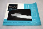 Original Vintage 1960 Bay Craft Bay City Boat Brochure Catalog Pre Fabricated