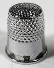 Vintage Metal Dimpled Thimble Stamped 9