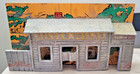 Silver Dollar Saloon Shooting Gallery Arcade Game 1950s Back Board Only
