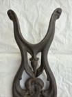 Vintage Antique Cast Iron Ornate Victorian Scroll Design Boot Jack Boot Puller