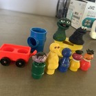 Vintage Fisher Price Little People Sesame Street Parts   Figures Lot 