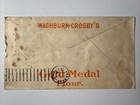Vtg 1910 Gold Medal Flour Washburn Crosby Co Lima Ohio Envelope Ad Sack