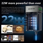    refurbished   creality Falcon2 22w Laser Engraver cutter Ultra-fast 25000mm min