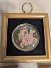 Trio Of Vintage Petite Framed Pressed Dried Flowers  Japan