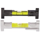 Johnson 595 Plastic Lightweight Stucto-cast Line Level Set 3 In 