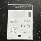 Stampin  Up  Lot Of 4 Photopolymer Cling Stamp Sets Different Themes