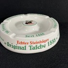 Vintage Cigar Cigarette Ashtray Tafche Echter Steinhager Beer Advertising