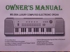 37 Keys Music Electronic Keyboard Piano For Kids Musical Instrument W microphone