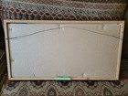 Vtg Quiky Soda Paper Over Cardboard Store Advertising Sign    Framed   