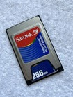 Sandisk Compact Flash Pc Card Adapter Memory Reader And 256 Mb Compact Flash