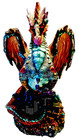 Mystical Dragon Statue  Approx 9  Tall Teal Figurine Mythical Vintage 1997 Ack
