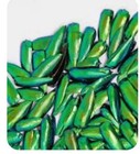Iridescent Jewel Beetle Wings  Green Blue Elytra For Jewelry  100 Pieces 