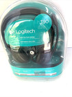 Logitech H390 Usb Headset Noise Canceling Mic Black Wired Office Zoom Nos