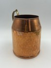 Hammered Solid Copper Pot Jug With Brass Handle Made In Turkey Vintage