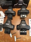 4 Thule 480r Rapid Traverse Foot Pack With Fit Kit 1210 For Subaru saab See