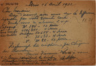 France 1932 Postal Stationery From Paris  2437 