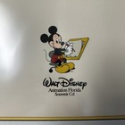 Vintage Framed Walt Disney Mickey Mouse Animation Florida Souvenir Cel 14x16 In