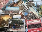 State Post Cards Mixed Lot Of 390  Unused Vintage  Straight   Scalloped Edge