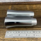 Odyssey Liberty Bmx Pegs Old School Bmx Nos Silver Steel Mid School Cone Barrel