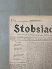Original Ww1 German Scottish Stobs Pow Camp Stobsiade Newspaper November 1916
