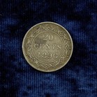 1896 Newfoundland Canada Twenty Cent 20c Silver Coin