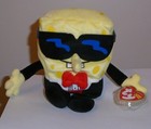 Ty Beanie Baby - Spongebob Squarepants  glasses   Tuxedo Pants   8 Inch  Mwmts