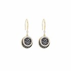 Fashion Round Crystal Rhinestone Hook Earrings Stud Dangle Drop Women Jewelry