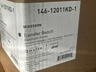 Mckesson Drive 146-12011kd-1 Shower Transfer Bench W adj Backrest New 400lbs