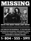 1987 The Lost Boys Movie Poster Print Kiefer Sutherland Corey Feldman             