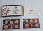 2002 Us Mint Silver Proof Set  10 Coins  In Original Box W  Coa 