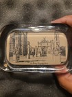Dewey Triumphal Arch New York Glass Paperweight 4 x2 5  